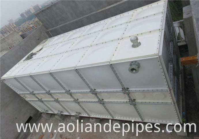 10000 liter Fiberglass collapsible Water Tank GRP modular water tank